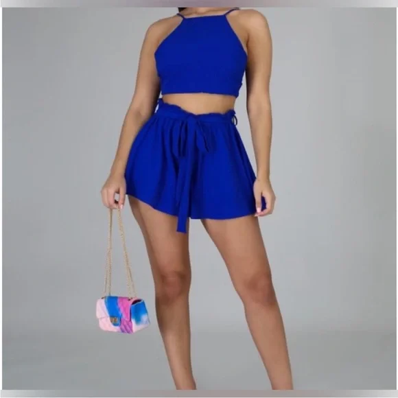 Floral Yellow Two-Piece Set - Picture 4 of 8